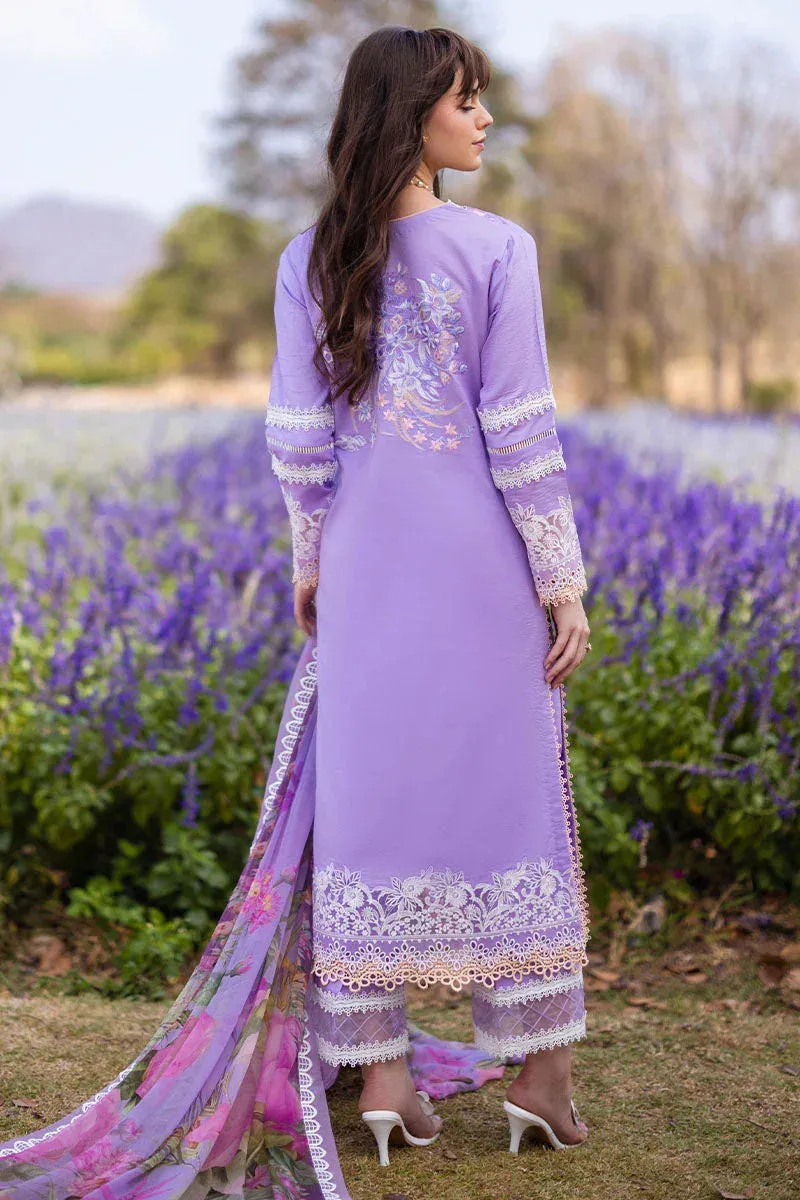 Mushq Hemline The Secret Garden Lavender Chiffon – view 2 – Poshaq