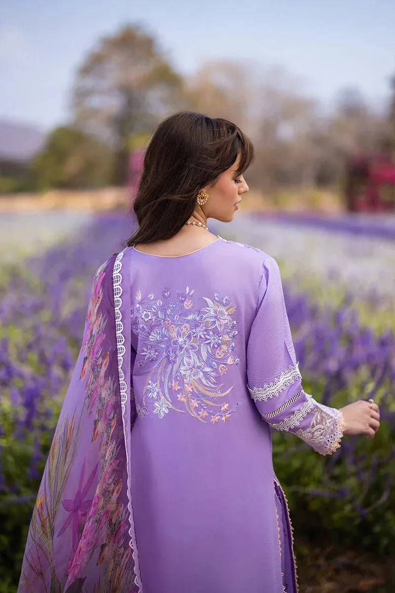 Mushq Hemline The Secret Garden Lavender Chiffon – view 4 – Poshaq