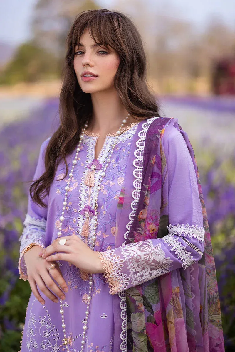 Mushq Hemline The Secret Garden Lavender Chiffon – view 8 – Poshaq
