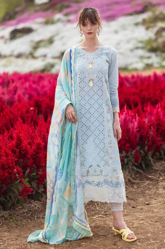 Mushq Hemline The Secret Garden Silk – view 1 – Poshaq