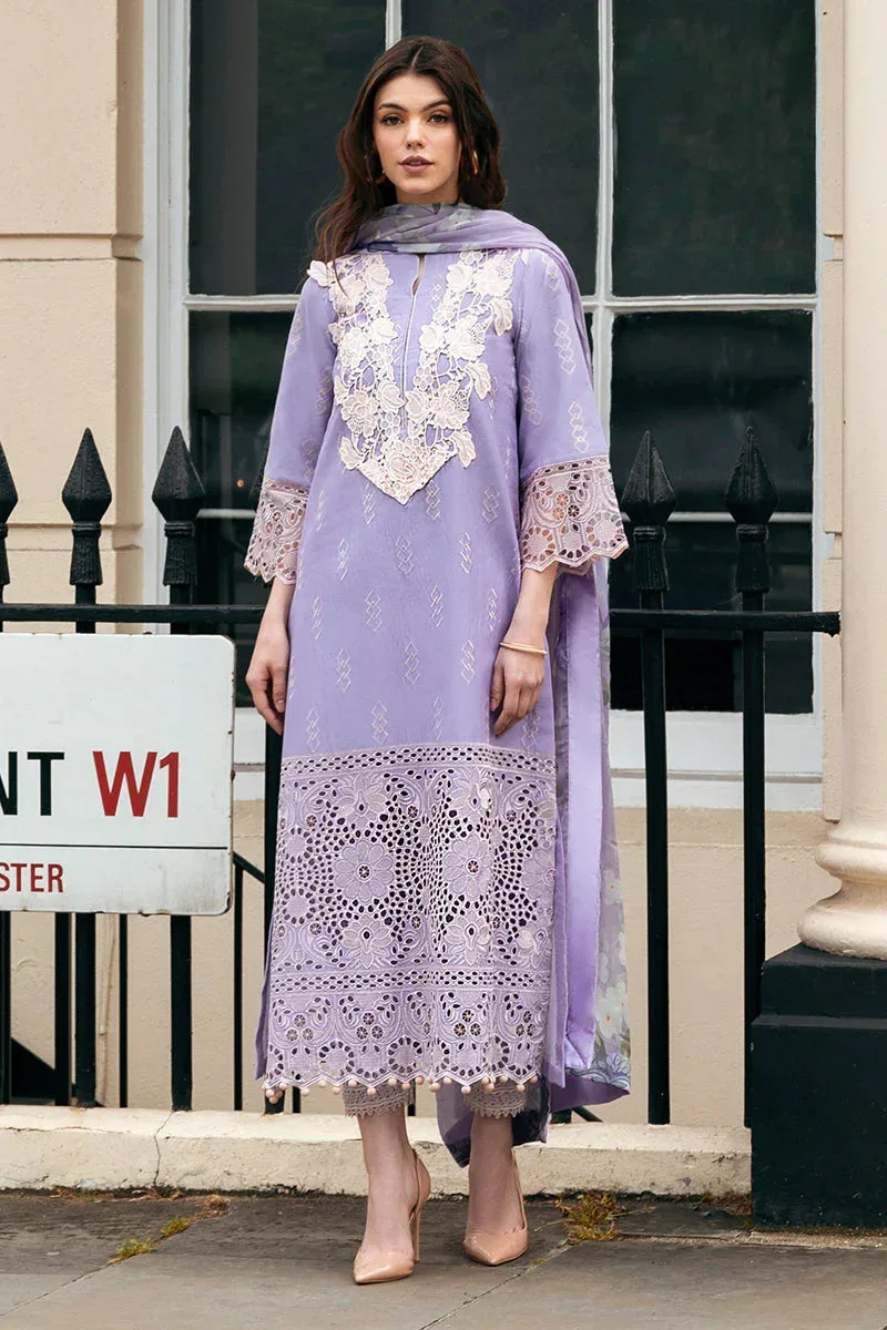 Mushq Hemline Odyssey Lilac Organza – view 2 – Poshaq