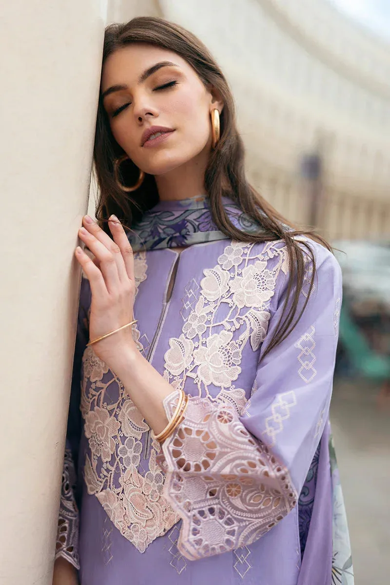 Mushq Hemline Odyssey Lilac Organza – view 3 – Poshaq
