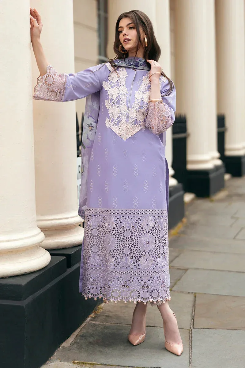 Mushq Hemline Odyssey Lilac Organza – view 4 – Poshaq