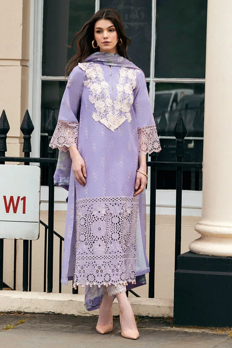 Mushq Hemline Odyssey Lilac Organza – view 5 – Poshaq