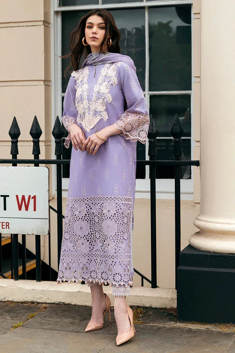 Mushq Hemline Odyssey Lilac Organza – view 7 – Poshaq