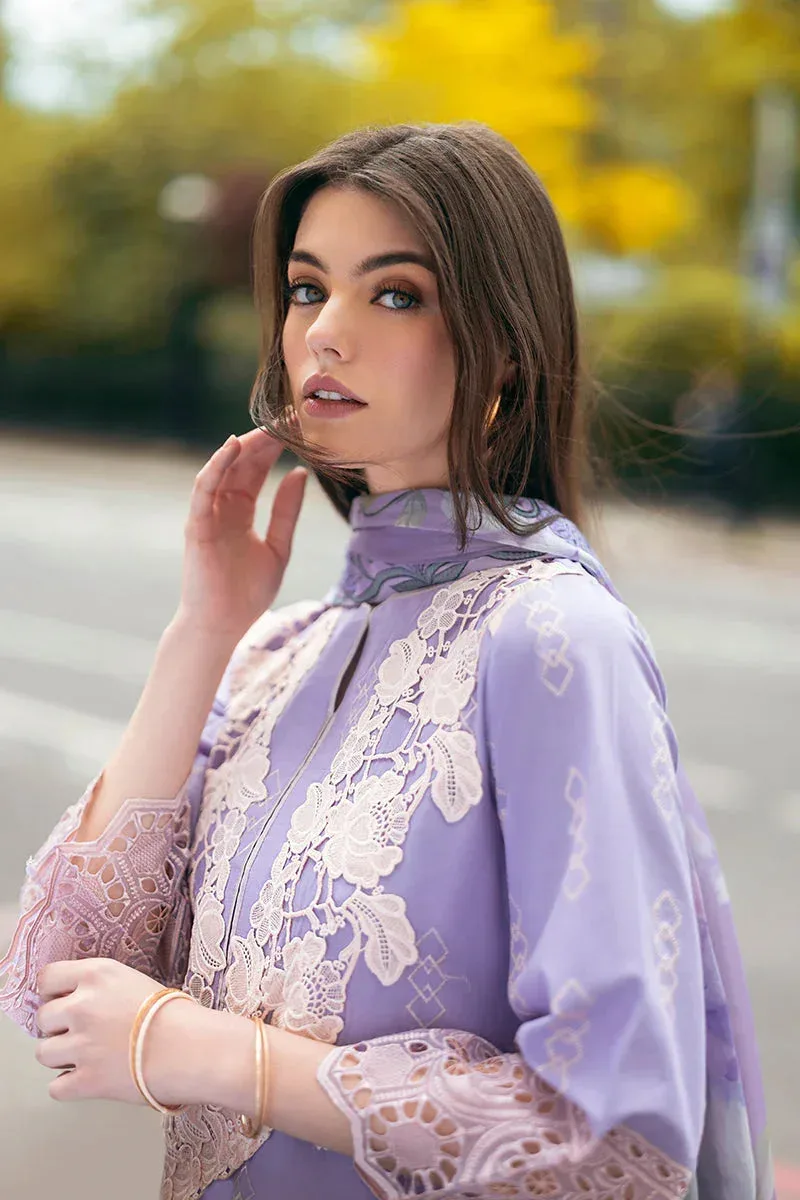 Mushq Hemline Odyssey Lilac Organza – view 8 – Poshaq