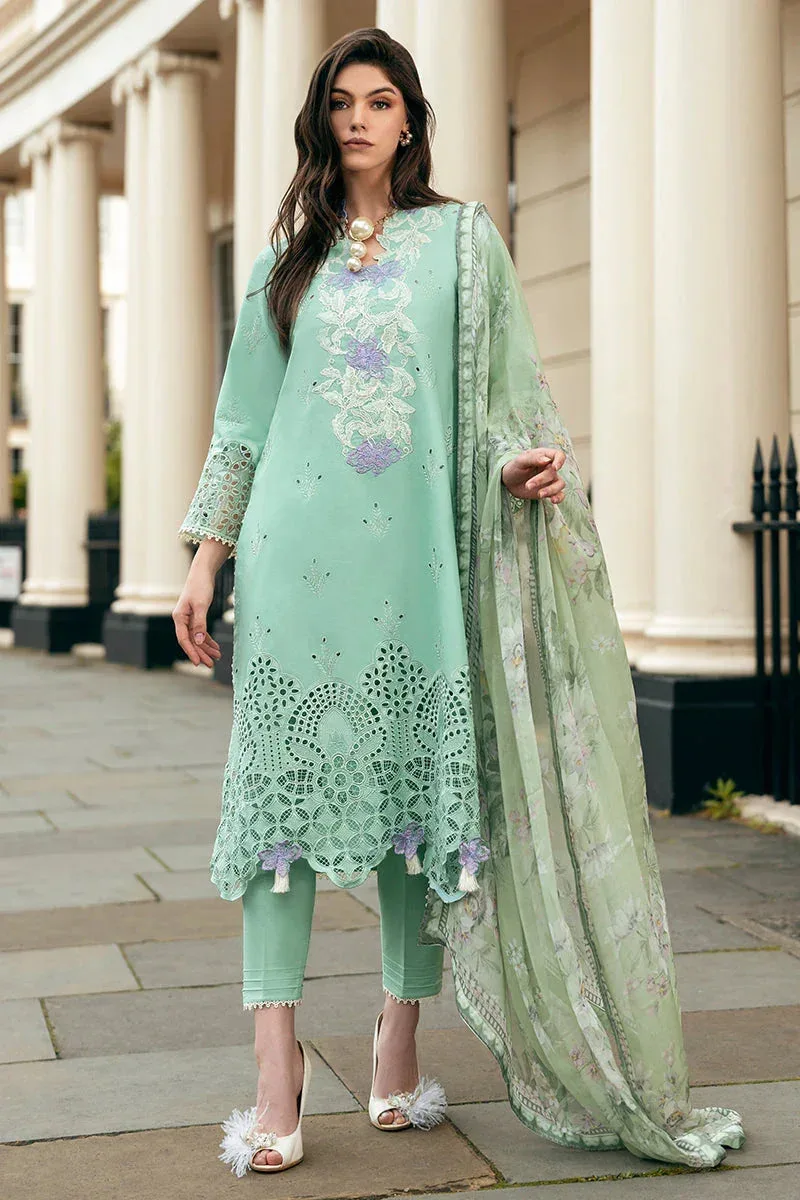 Mushq Hemline Odyssey Green Organza – view 2 – Poshaq