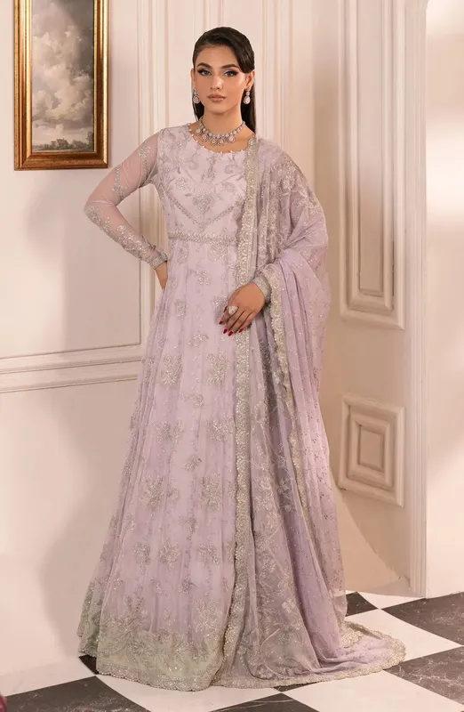 Zarif Inayat Wedding Formals Raw Silk – view 1 – Poshaq