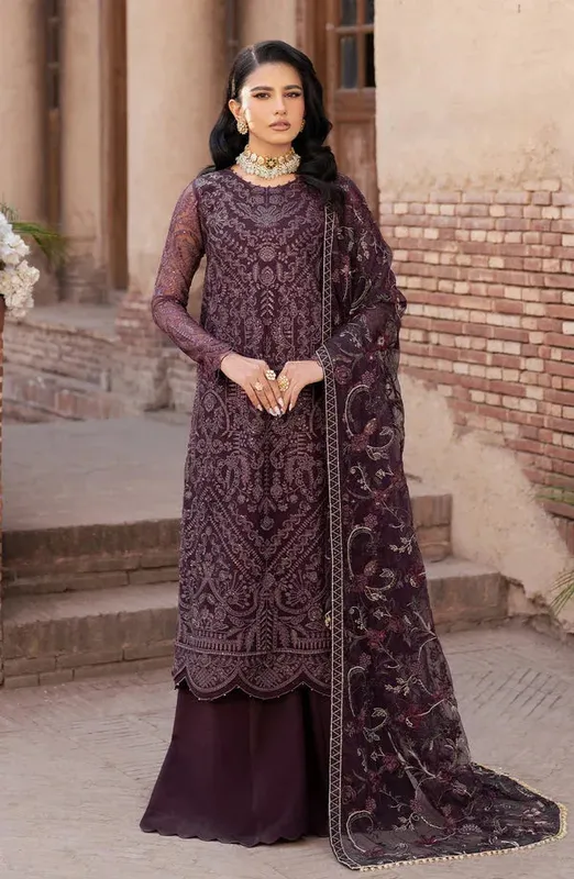 Zarif Shehnai Luxury Wedding Edit Raw Silk – view 1 – Poshaq