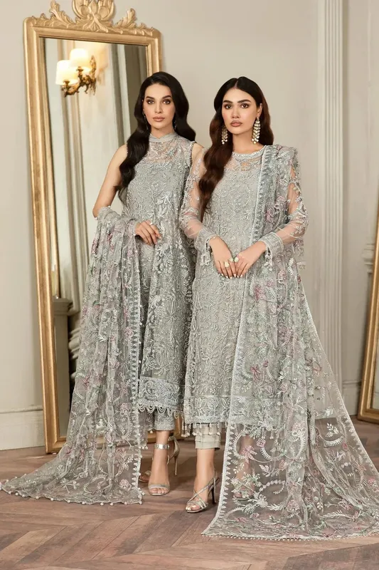 Zarif Mehroz Formals Raw Silk – view 1 – Poshaq