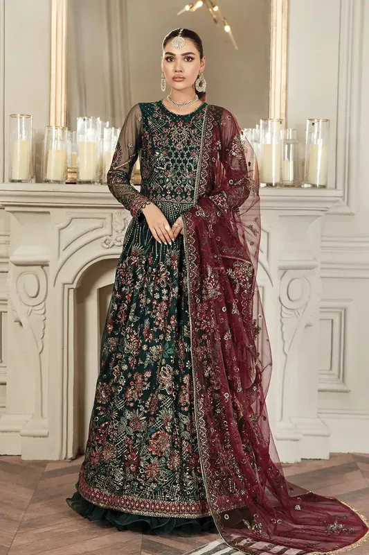 Zarif Mehroz Formals Raw Silk – view 1 – Poshaq