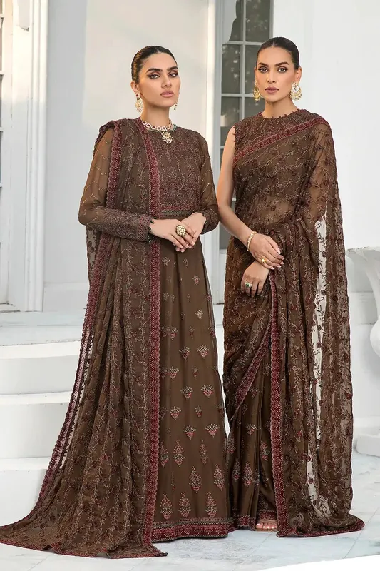 Zarif DE LUXURY Formals Raw Silk – view 1 – Poshaq