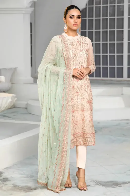 Zarif DE LUXURY Formals Raw Silk – view 1 – Poshaq