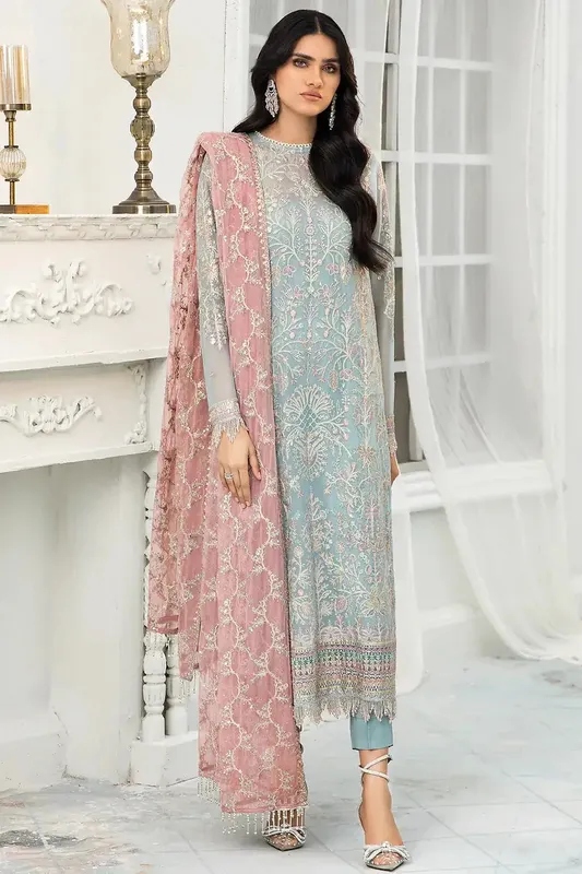 Zarif DE LUXURY Formals Raw Silk – view 1 – Poshaq
