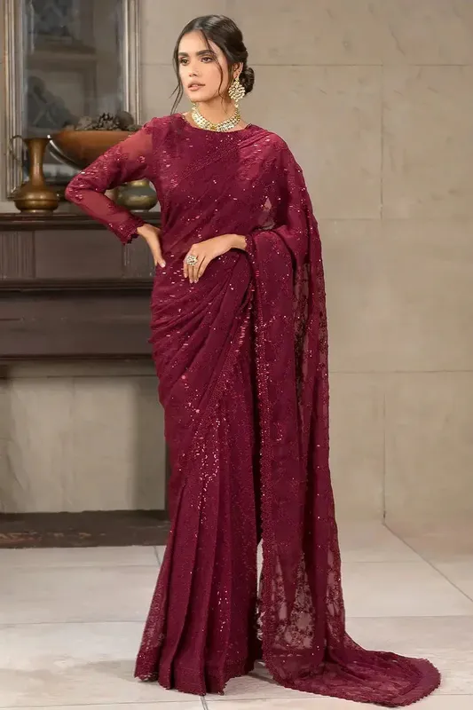 Zarif Falak Formals Raw Silk – view 1 – Poshaq