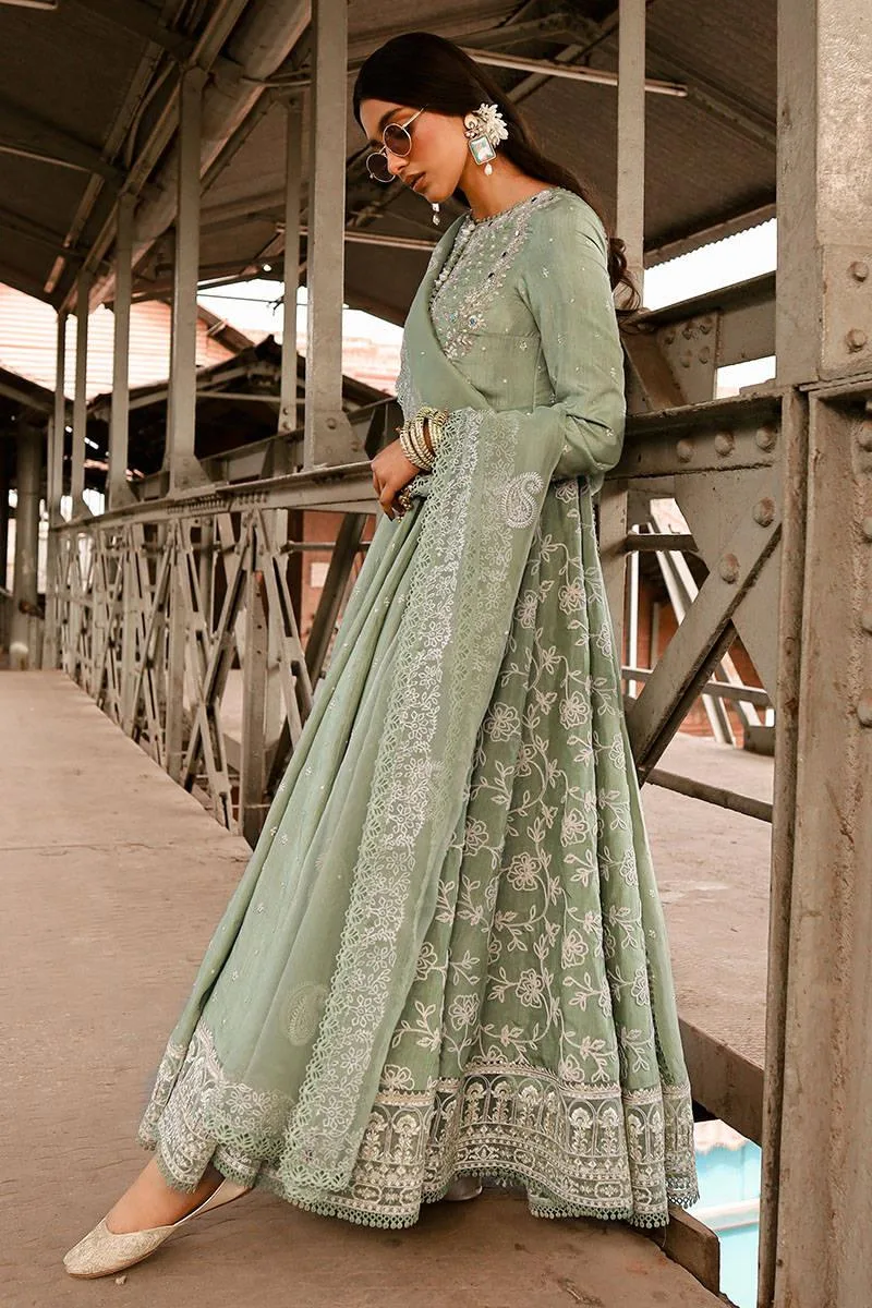 MNR Eid Festive 24 White Organza – view 7 – Poshaq