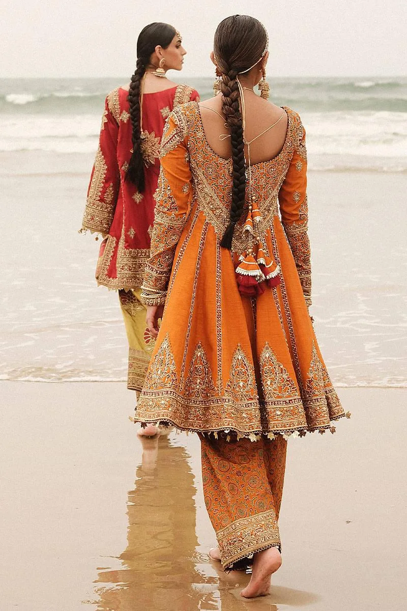 MNR Gehraiyaan Shaadi Collection Raw Silk – view 11 – Poshaq