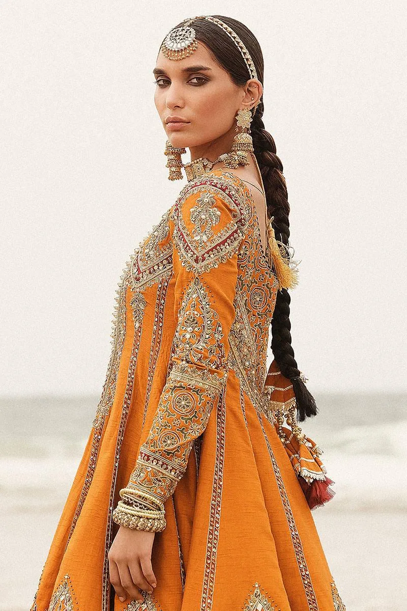 MNR Gehraiyaan Shaadi Collection Raw Silk – view 3 – Poshaq