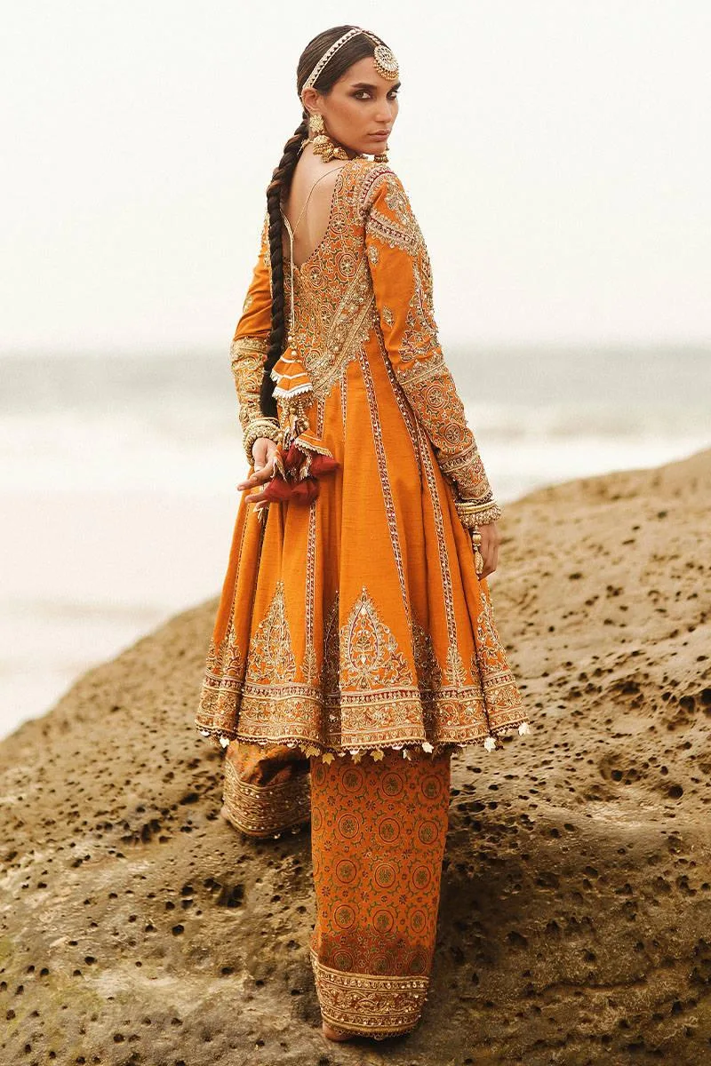 MNR Gehraiyaan Shaadi Collection Raw Silk – view 7 – Poshaq