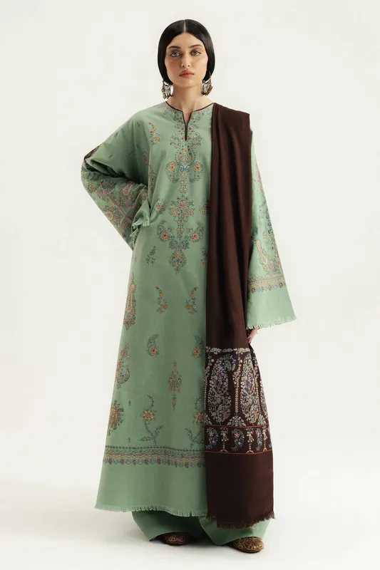Zara Shahjahan – view 1 – Poshaq
