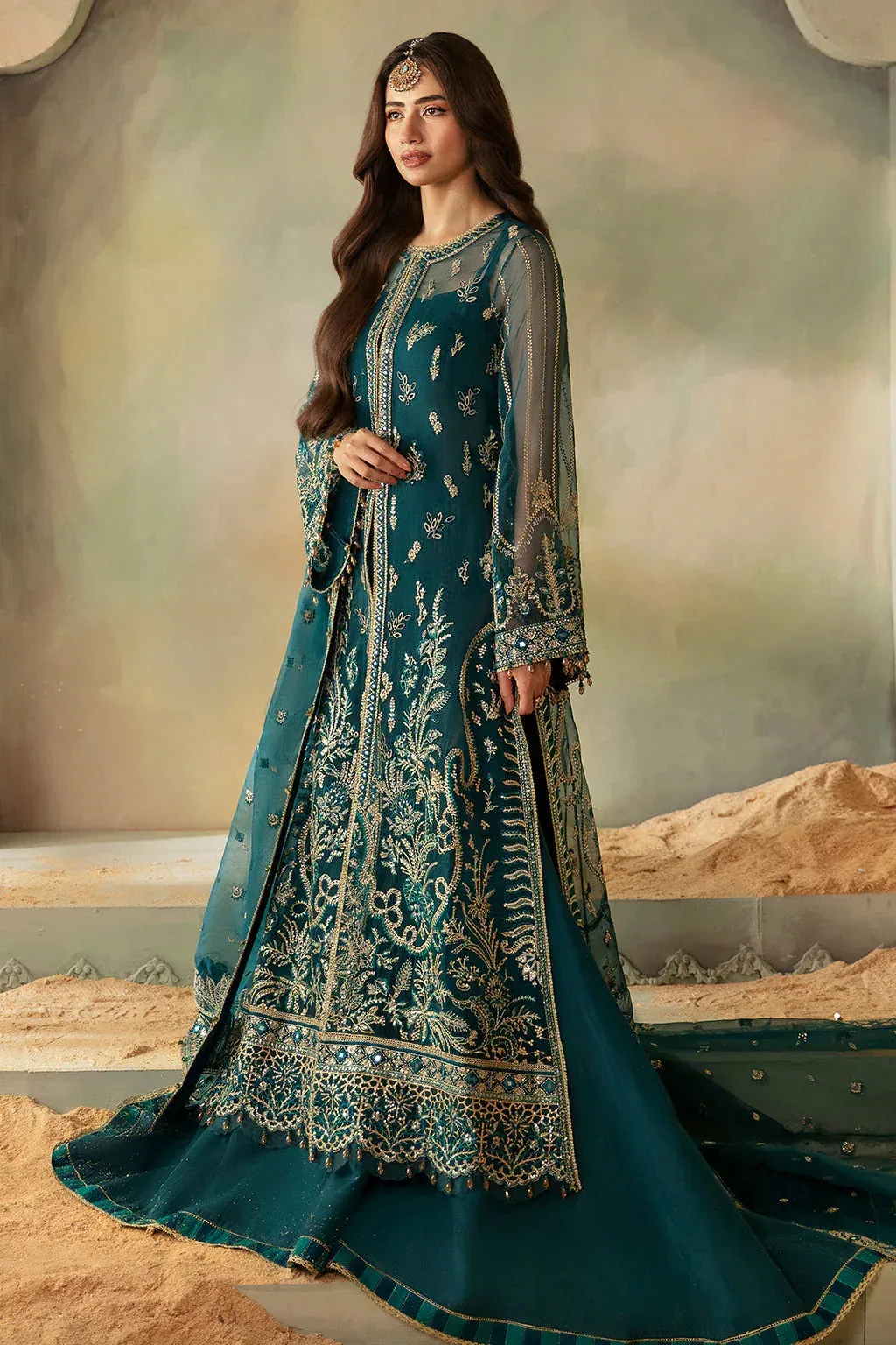 Saad Shaikh Elana Wedding Formals Silk – view 5 – Poshaq