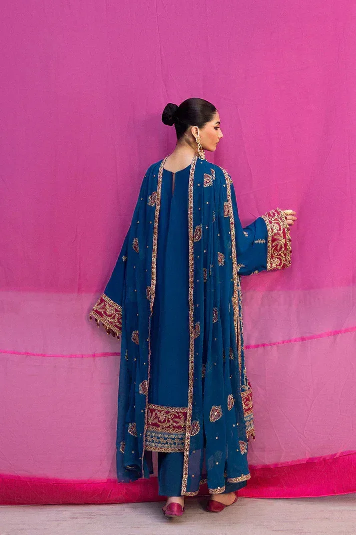 Emaan Adeel The empress wedding formals Raw Silk – view 4 – Poshaq