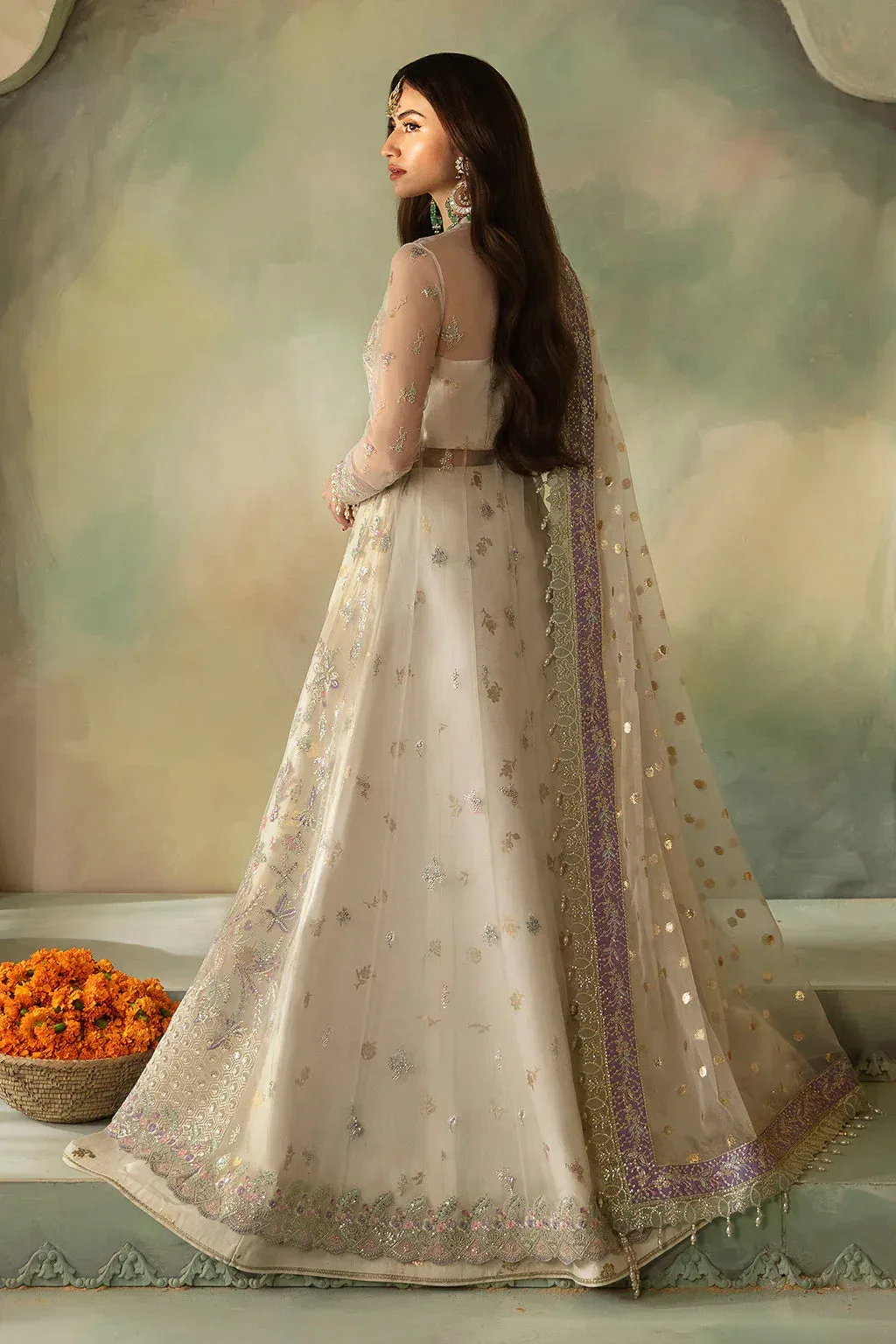 Saad Shaikh Elana Wedding Formals Silk – view 2 – Poshaq