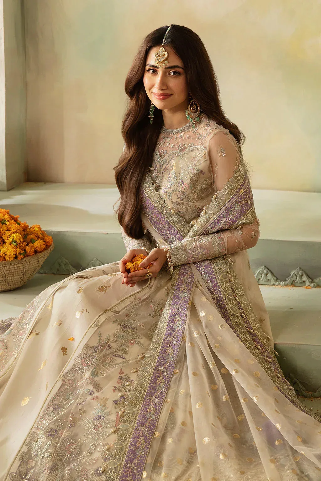 Saad Shaikh Elana Wedding Formals Silk – view 5 – Poshaq
