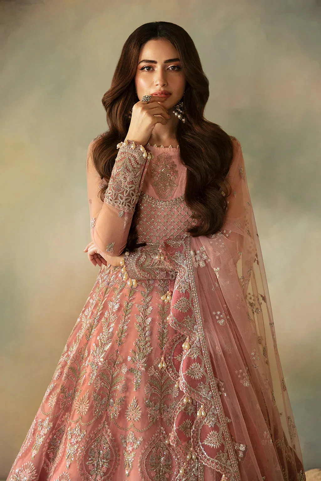 Saad Shaikh Elana Wedding Formals Silk – view 4 – Poshaq