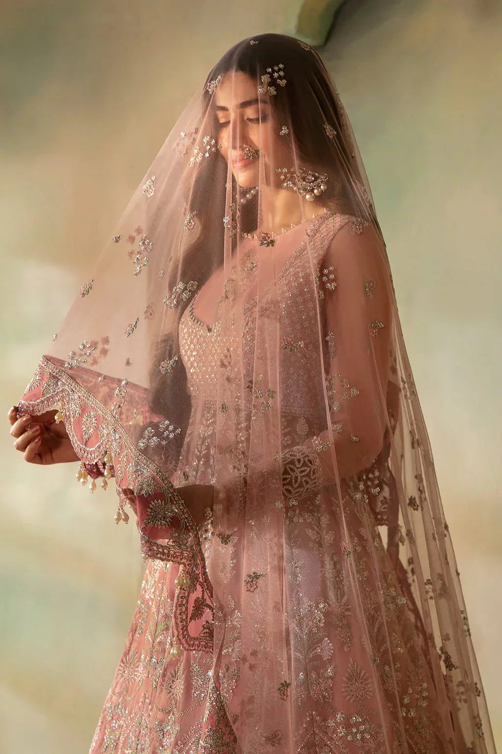 Saad Shaikh Elana Wedding Formals Silk – view 5 – Poshaq