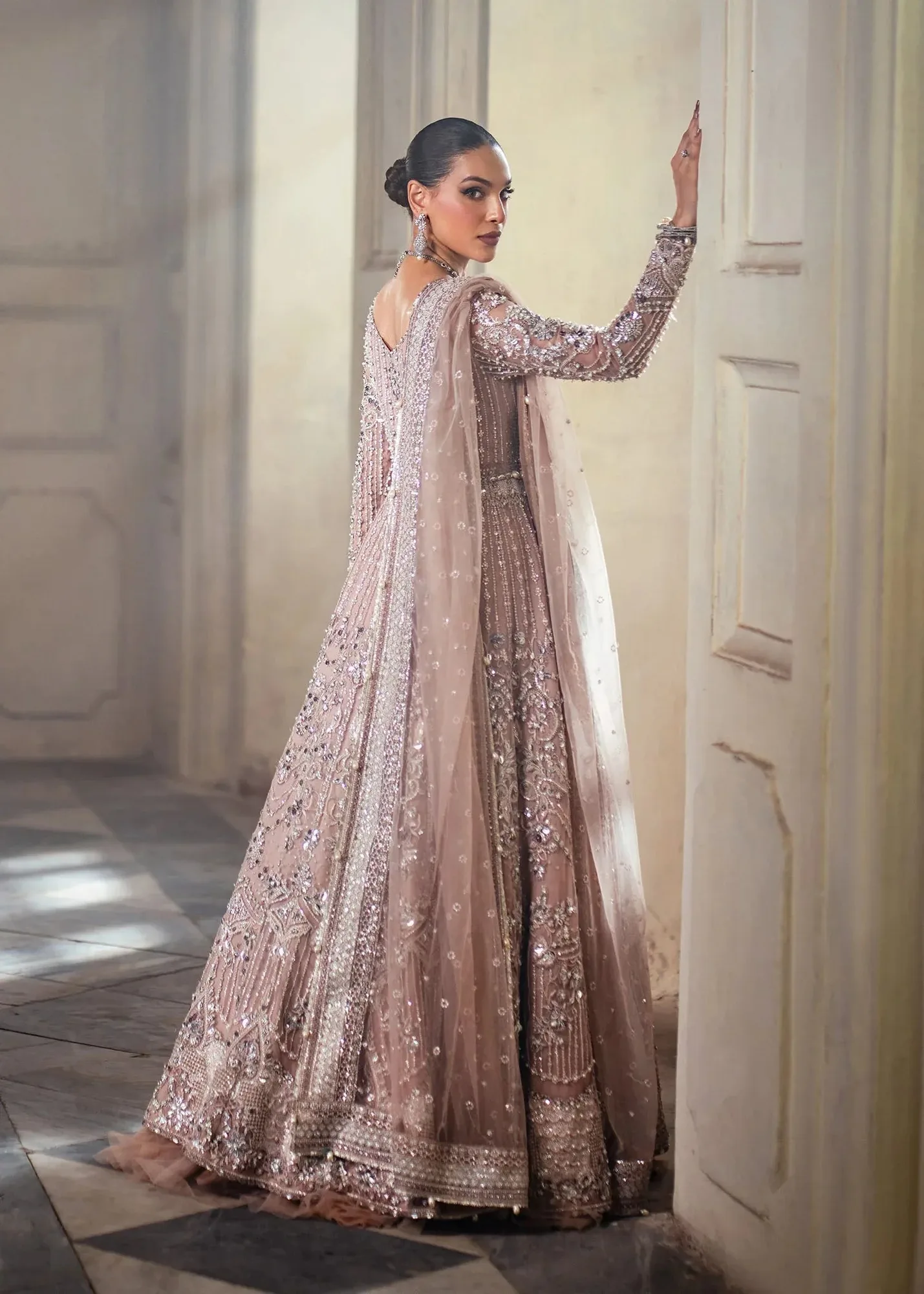 Dastoor Shehnai Bridals Collection 24 Cotton Silk – view 2 – Poshaq