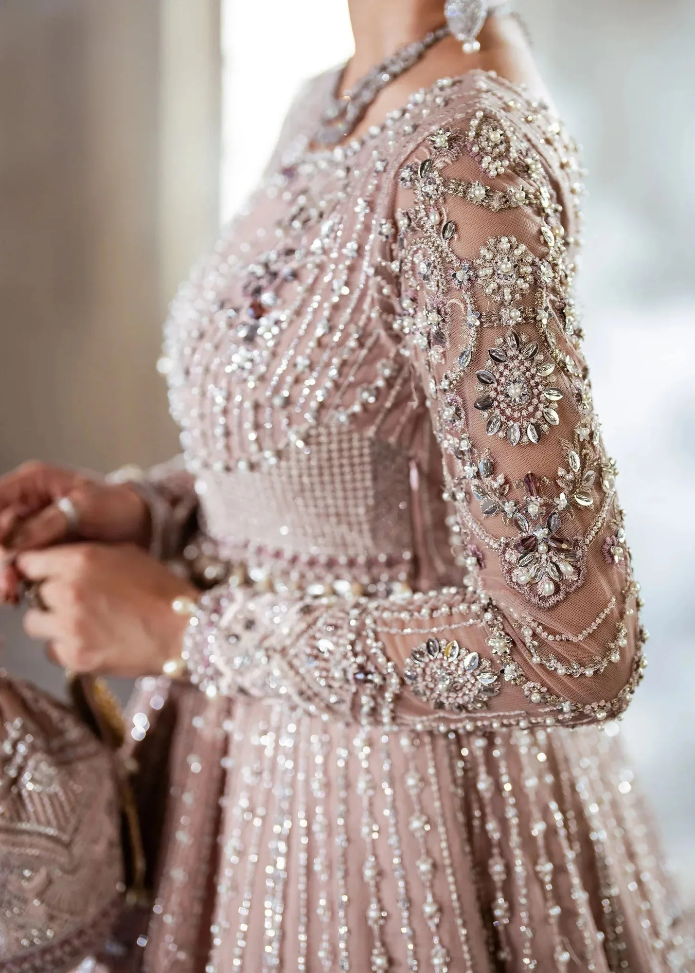 Dastoor Shehnai Bridals Collection 24 Cotton Silk – view 4 – Poshaq