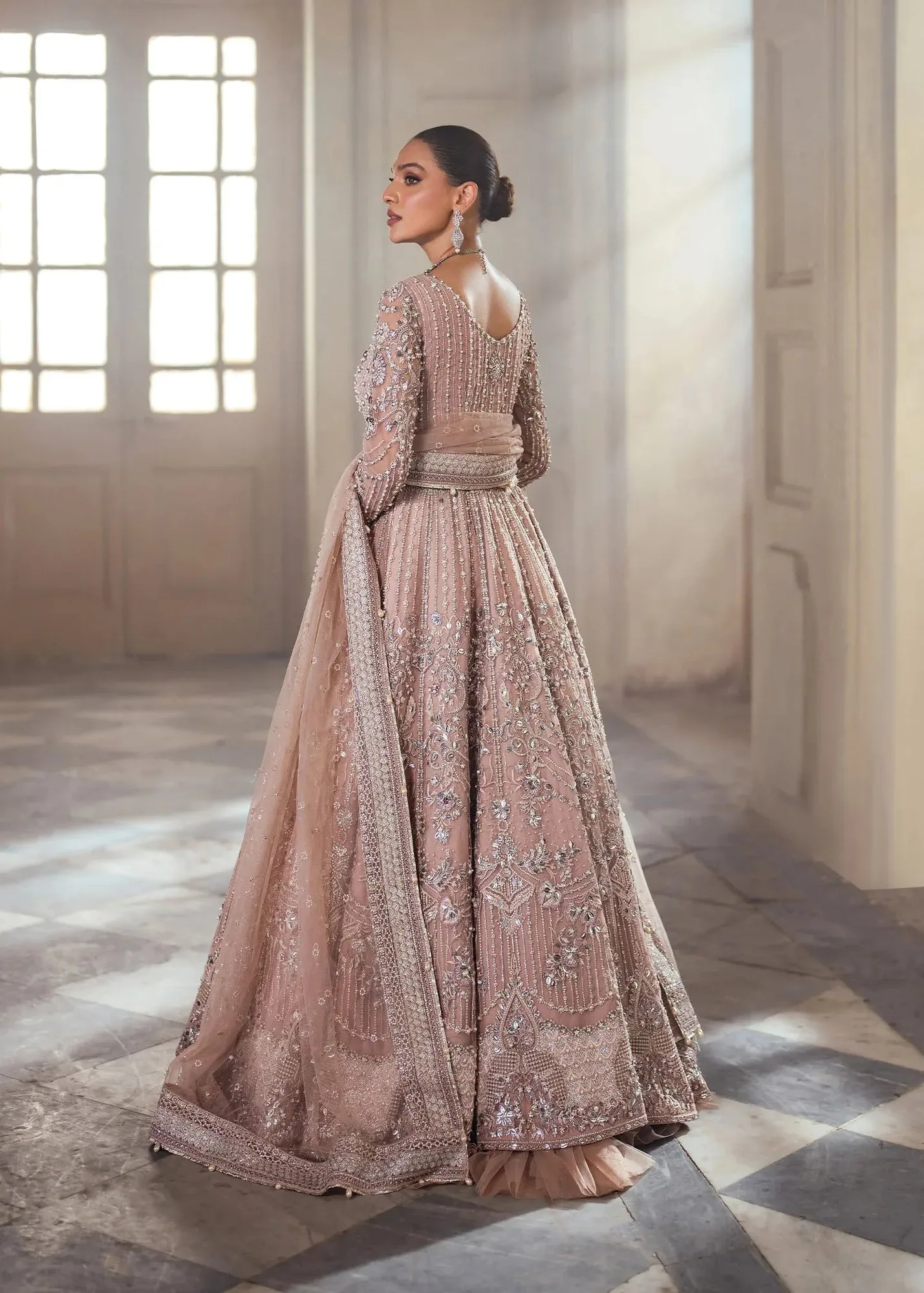 Dastoor Shehnai Bridals Collection 24 Cotton Silk – view 5 – Poshaq