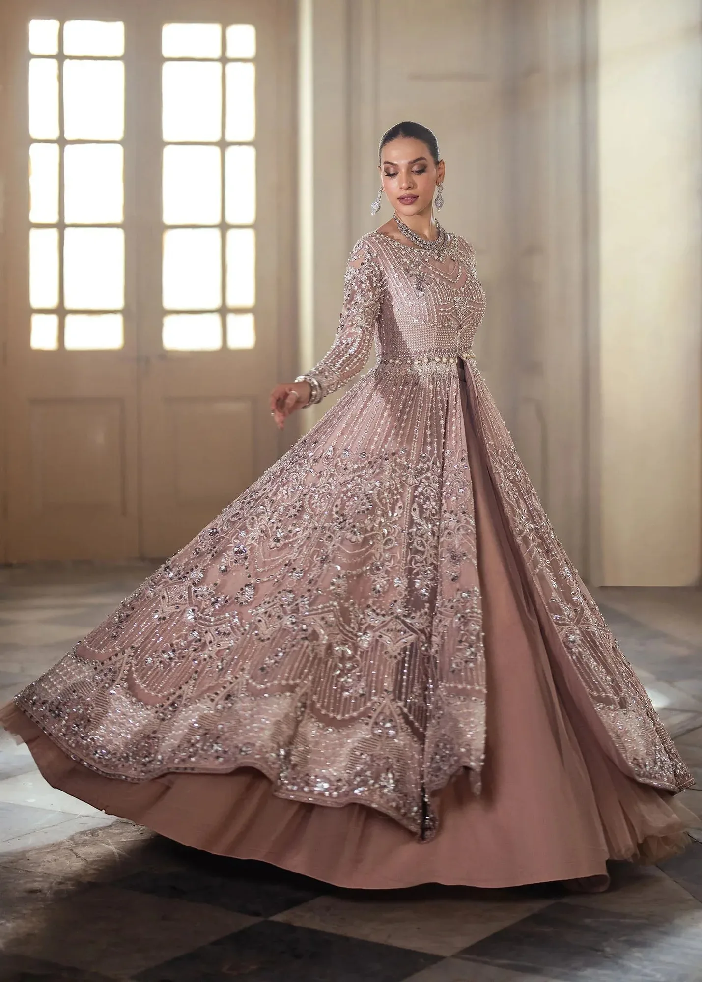Dastoor Shehnai Bridals Collection 24 Cotton Silk – view 7 – Poshaq