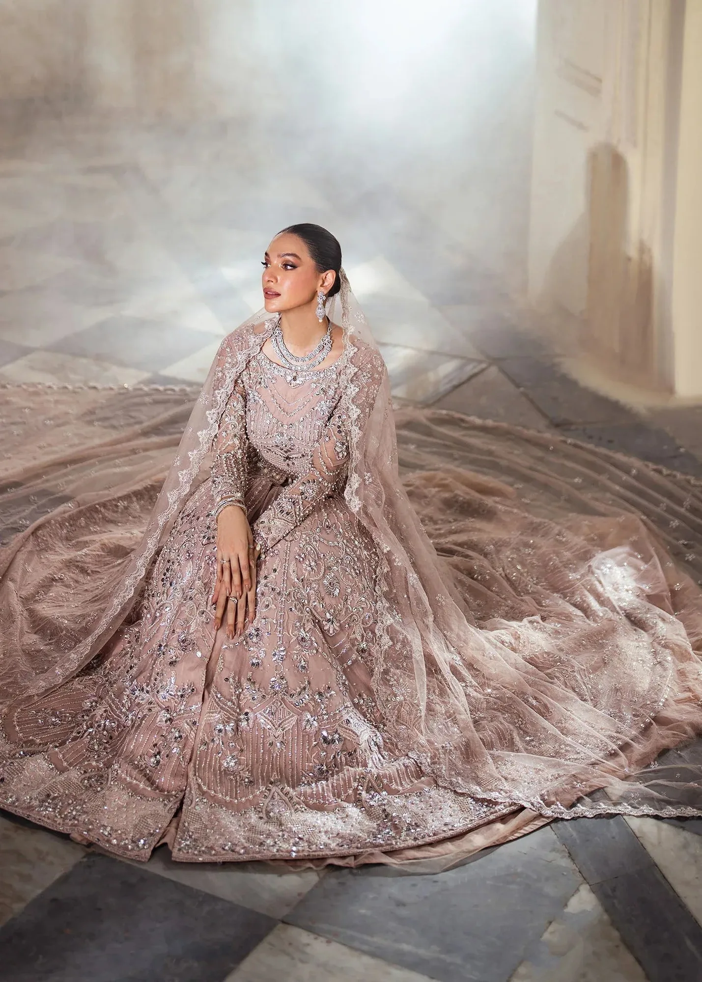Dastoor Shehnai Bridals Collection 24 Cotton Silk – view 9 – Poshaq
