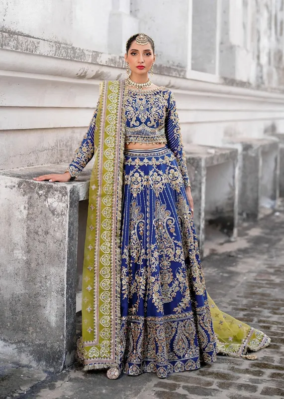Dastoor Shehnai Bridals Collection 24 Organza – view 1 – Poshaq