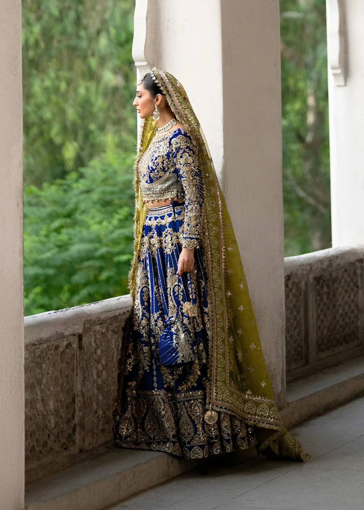 Dastoor Shehnai Bridals Collection 24 Organza – view 7 – Poshaq