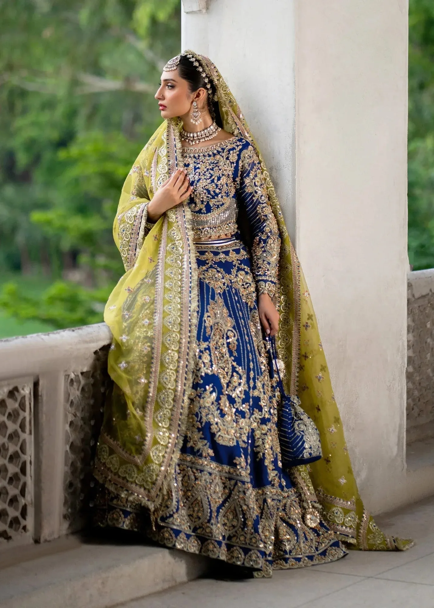 Dastoor Shehnai Bridals Collection 24 Organza – view 8 – Poshaq