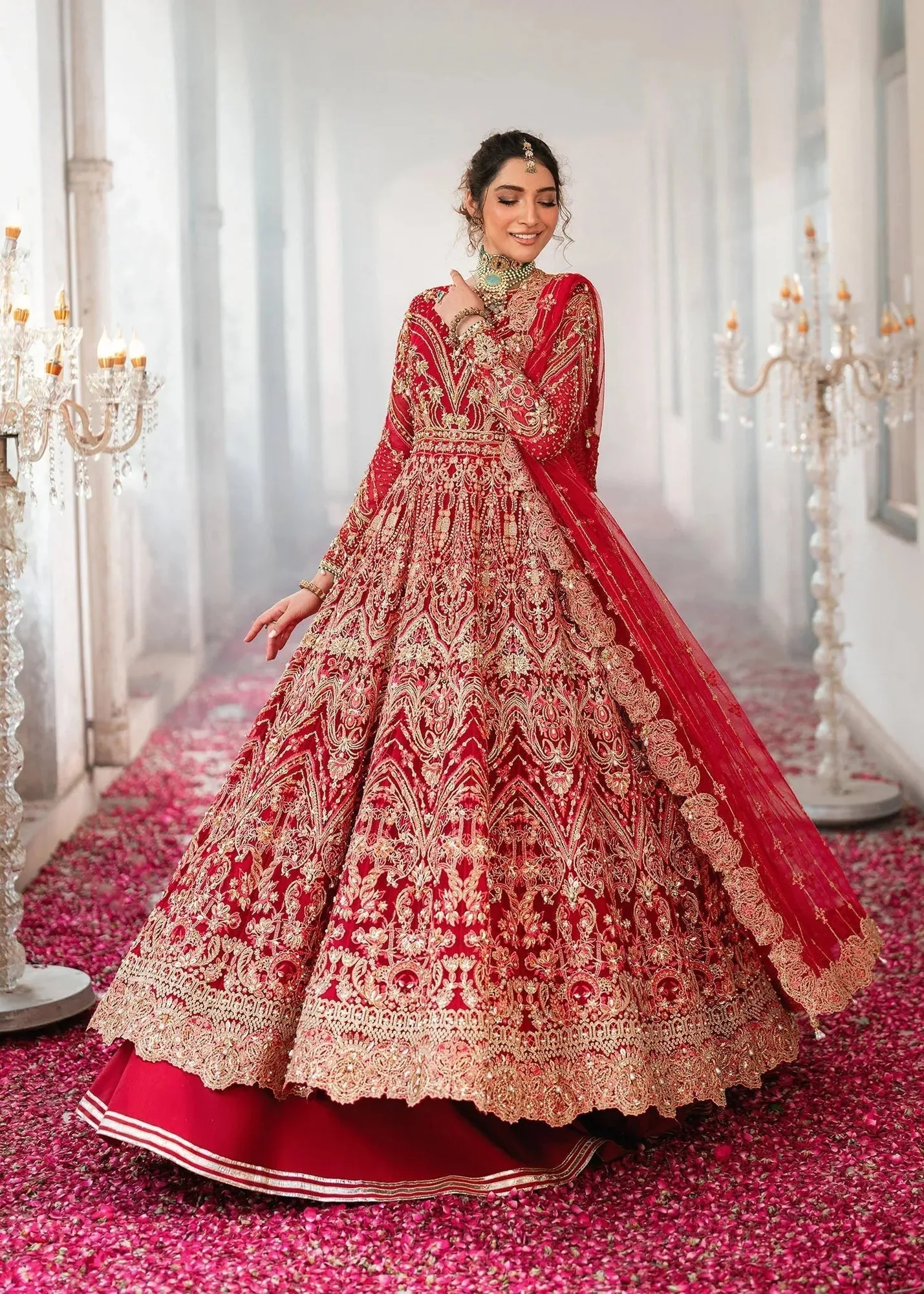 Dastoor Shehnai Bridals Collection 24 Cotton Silk – view 5 – Poshaq