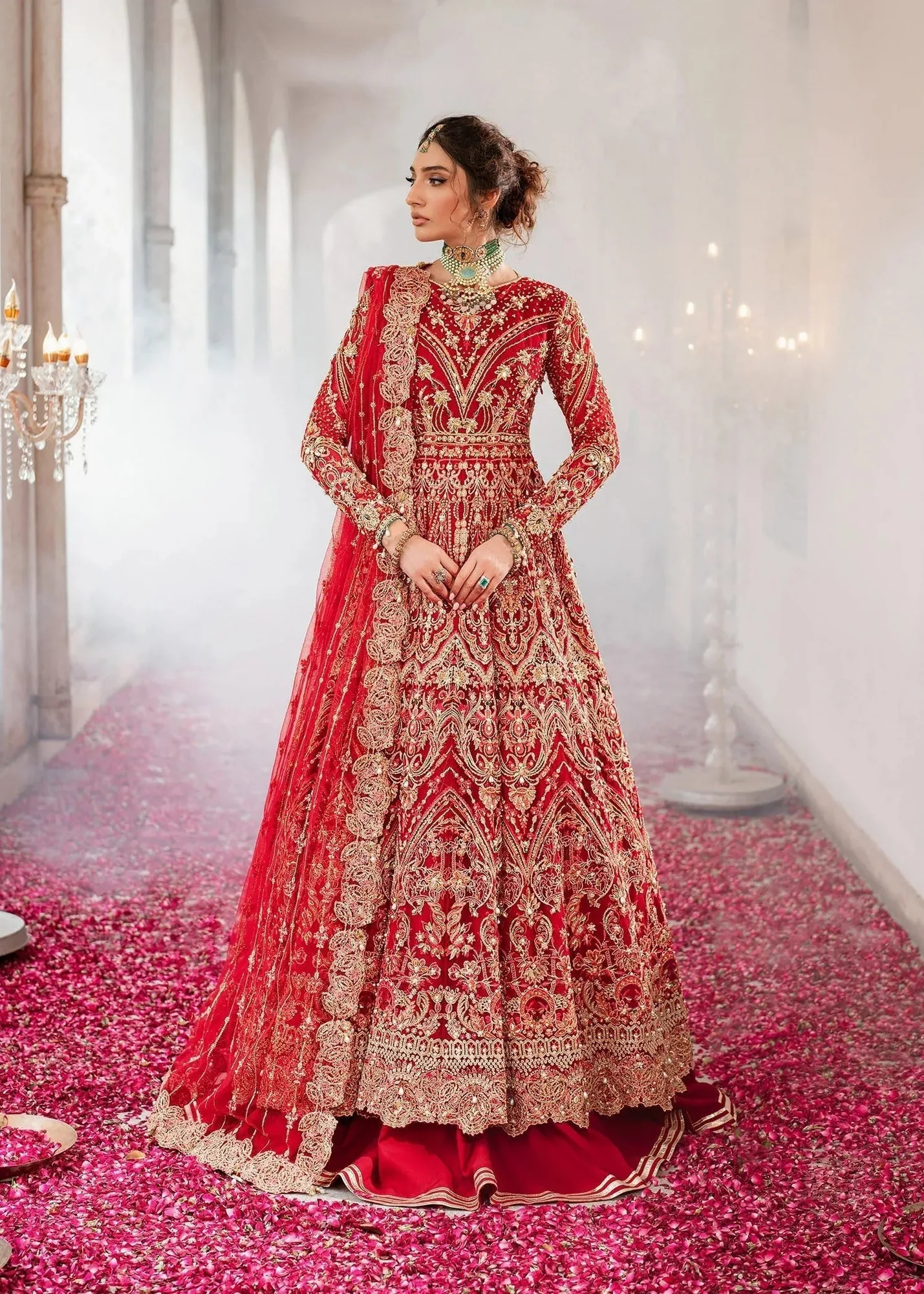 Dastoor Shehnai Bridals Collection 24 Cotton Silk – view 7 – Poshaq