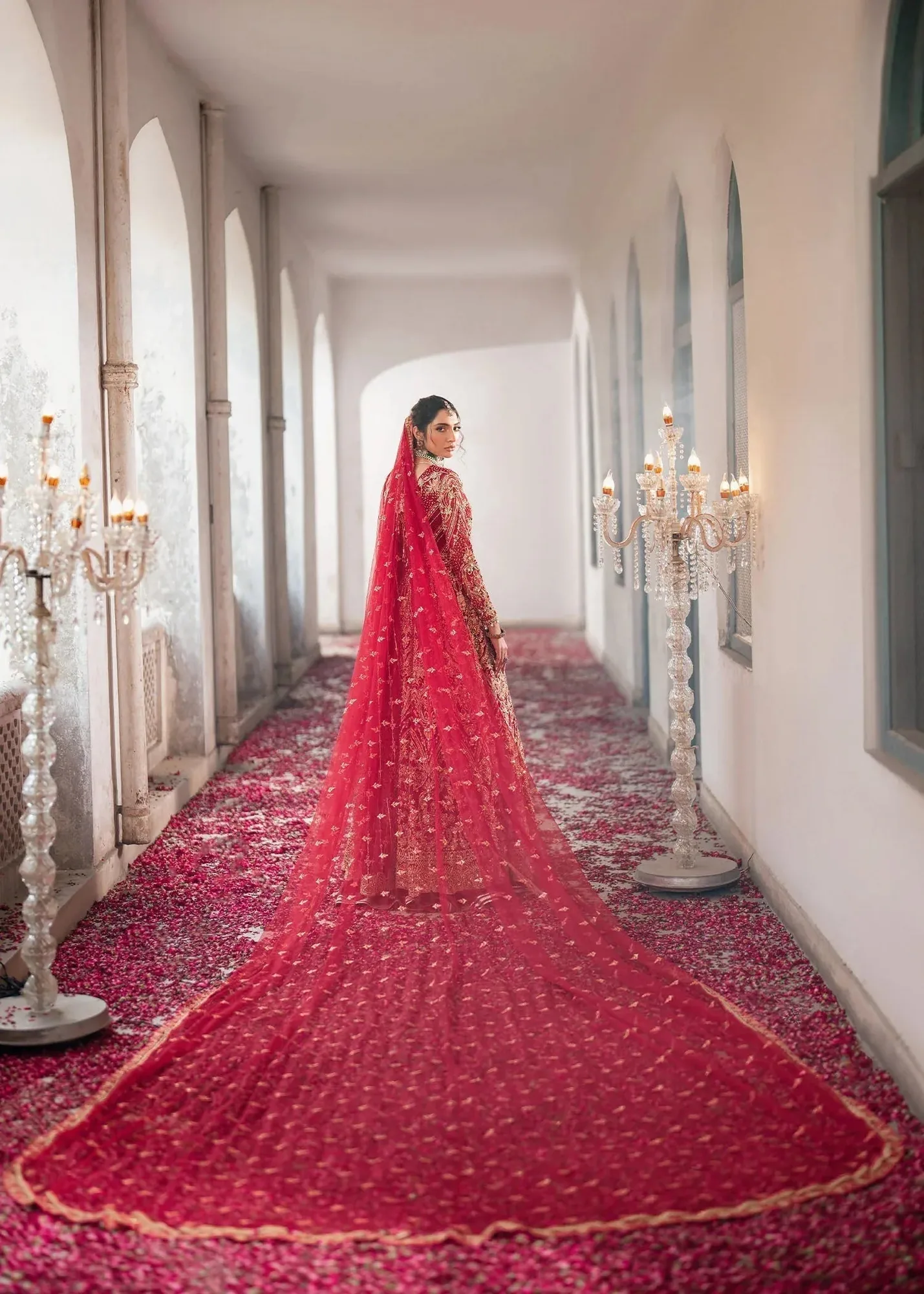 Dastoor Shehnai Bridals Collection 24 Cotton Silk – view 8 – Poshaq