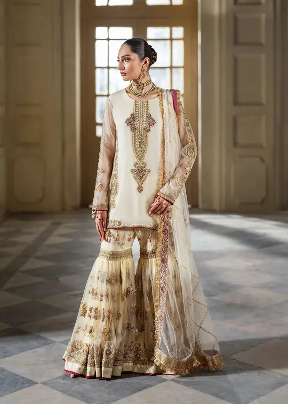 Dastoor Shehnai Bridals Collection 24 Organza – view 1 – Poshaq