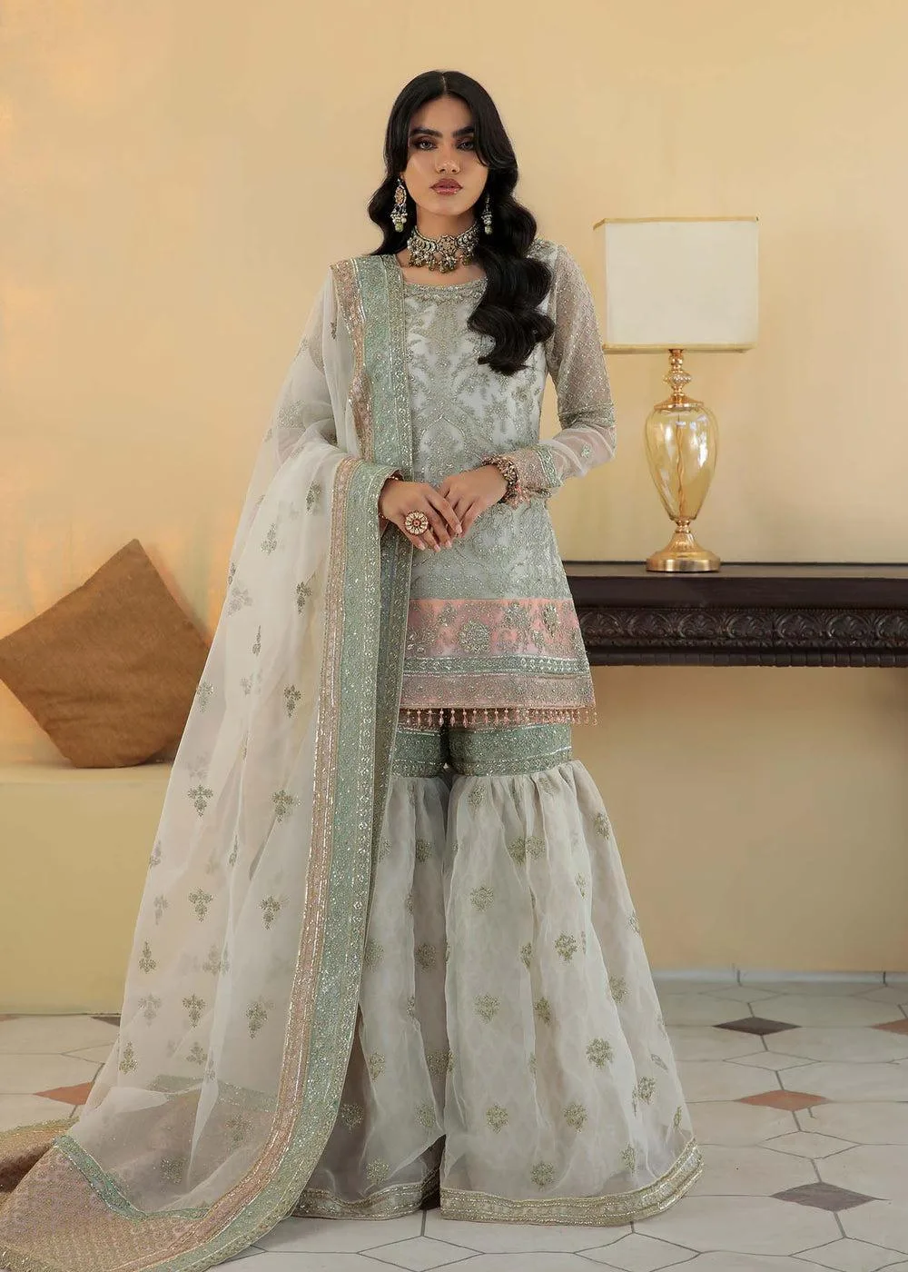 Dastoor Organza – view 1 – Poshaq