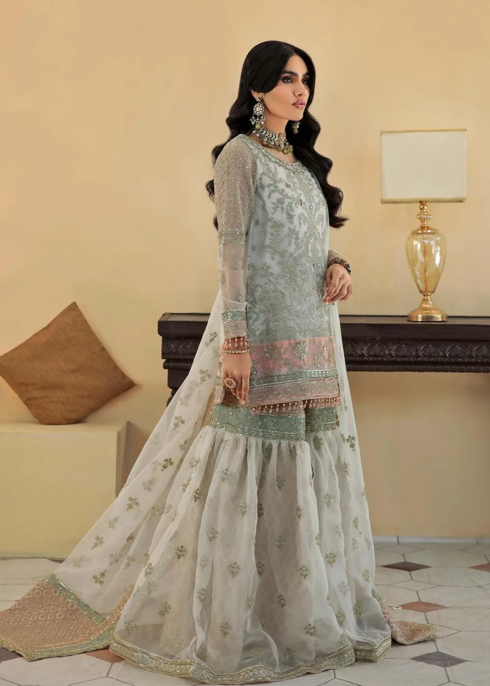 Dastoor Organza – view 5 – Poshaq