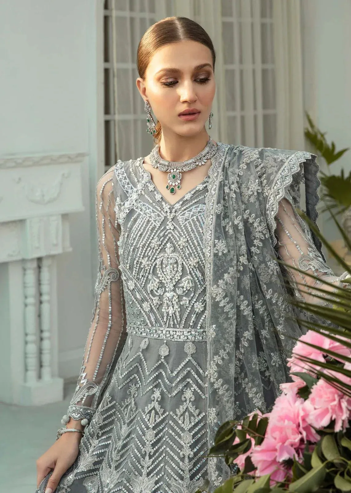 Dastoor Organza – view 2 – Poshaq