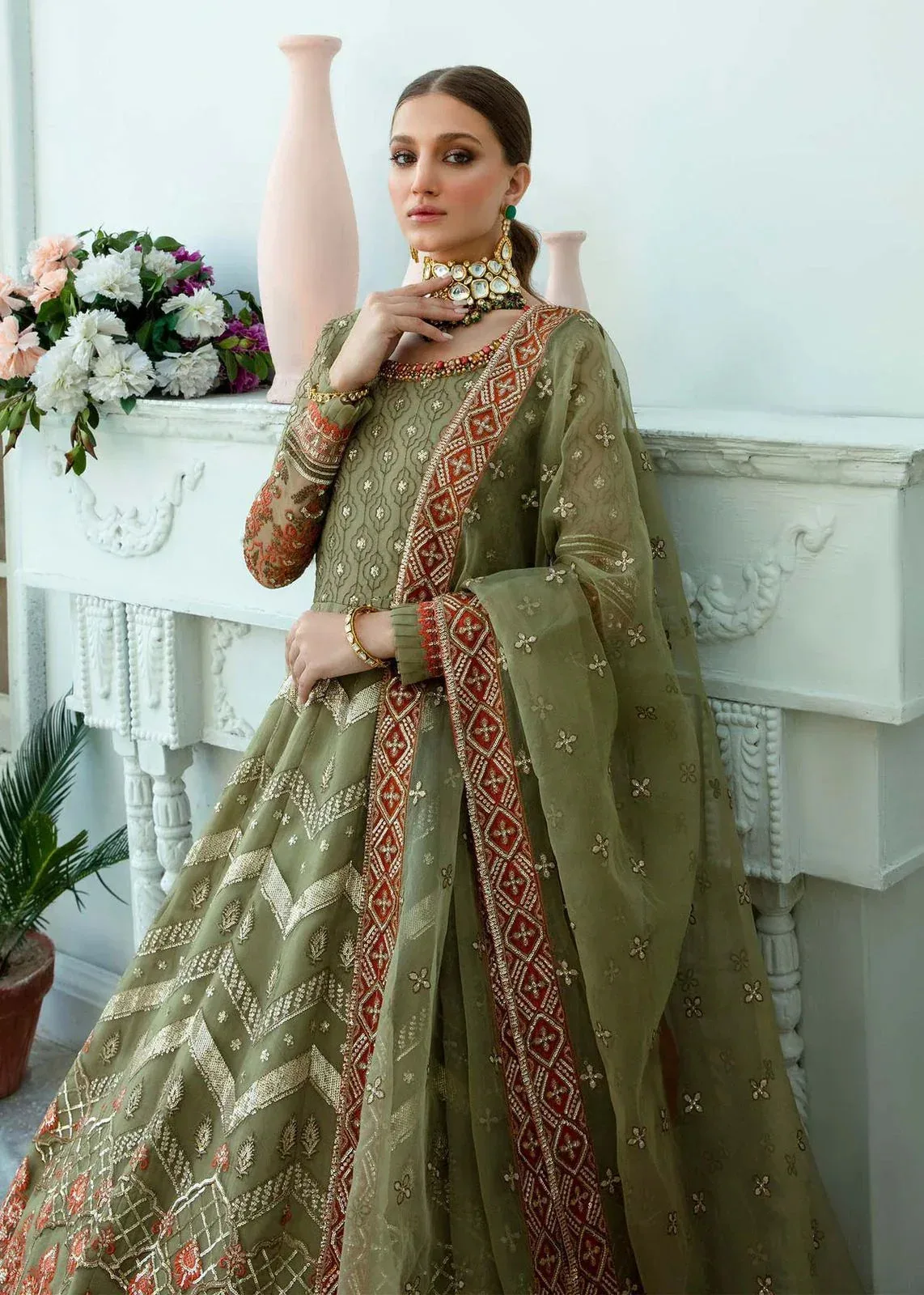 Dastoor Organza – view 2 – Poshaq