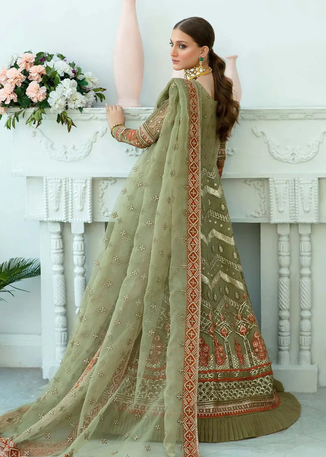 Dastoor Organza – view 4 – Poshaq