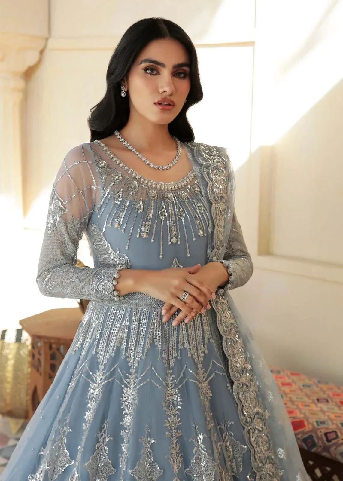 Dastoor Organza – view 3 – Poshaq
