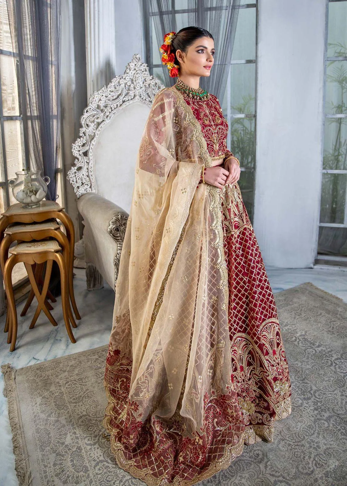 Dastoor Organza – view 2 – Poshaq