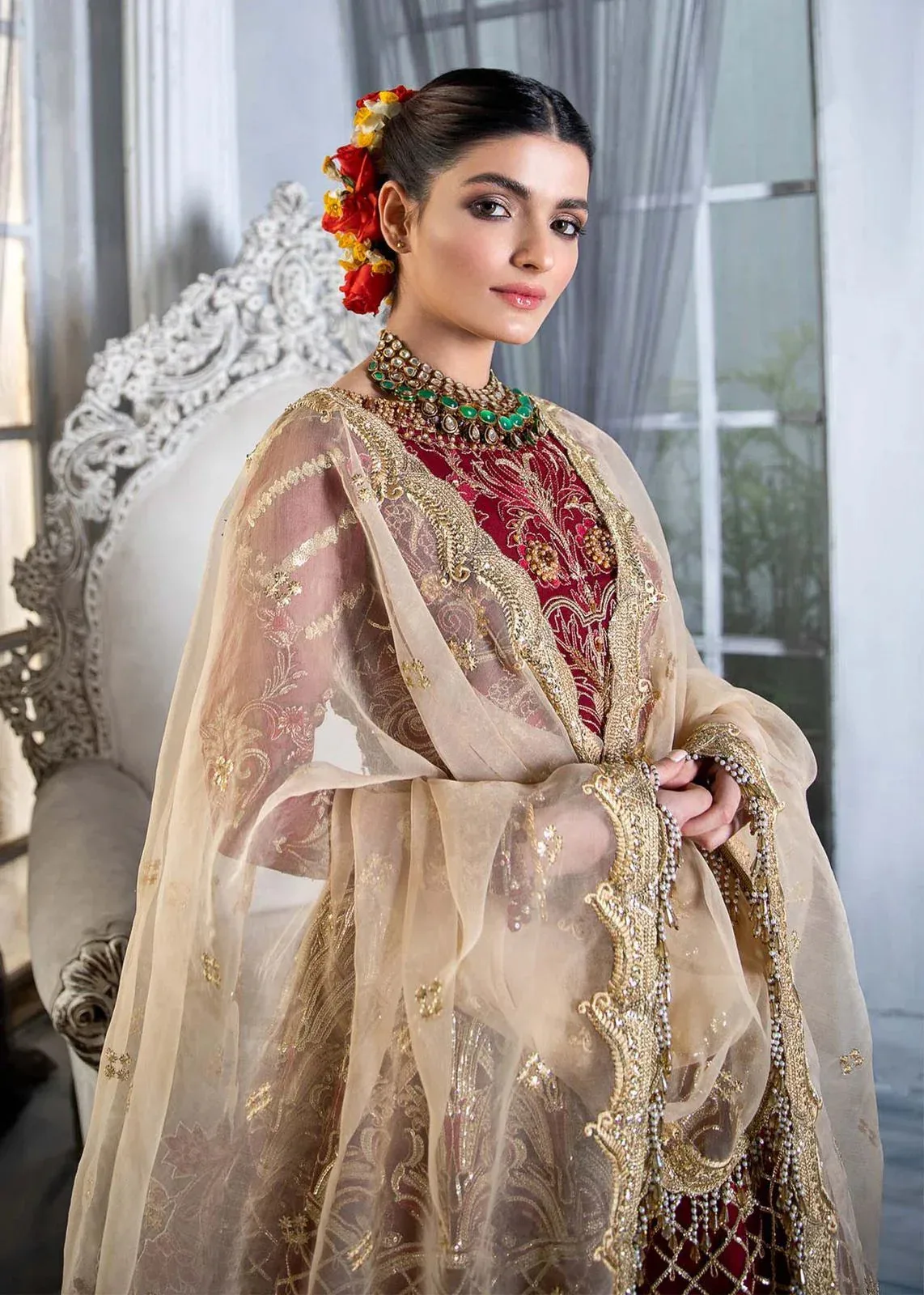 Dastoor Organza – view 3 – Poshaq